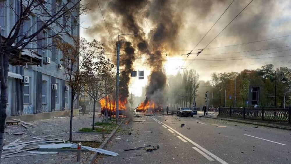 Нанесены ракетные удары по Киеву, Днепропетровску, Львову и другим городам