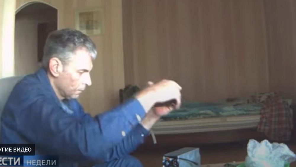 Телеканал «Россия» показал сюжет о задержании в Брянске украинского диверсанта