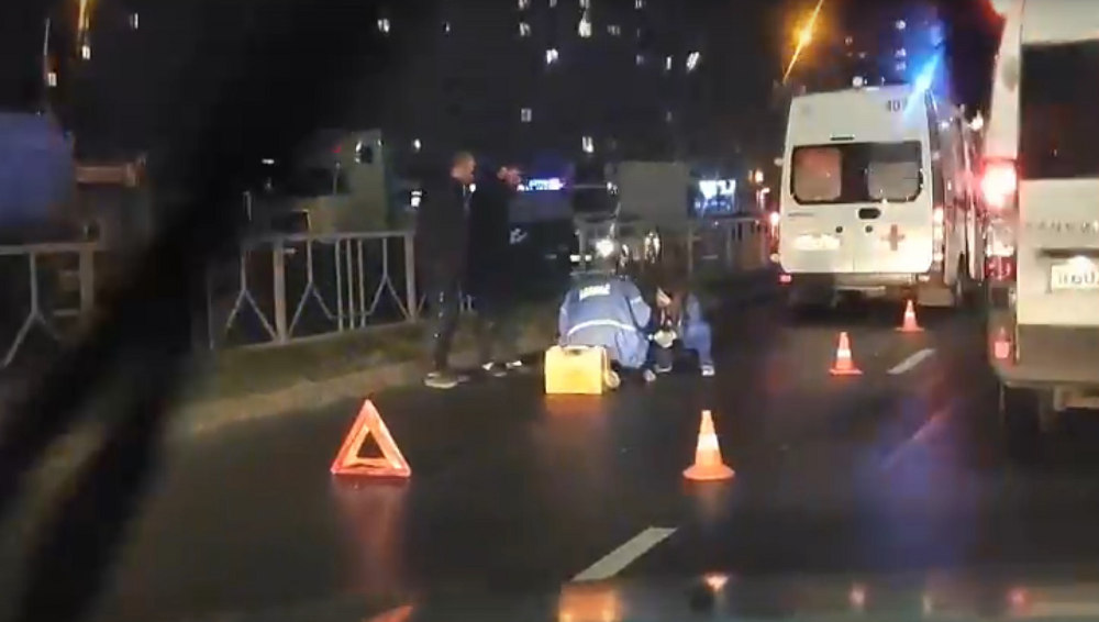 В Брянске на Московском проспекте на переходе погиб 57-летний мужчина