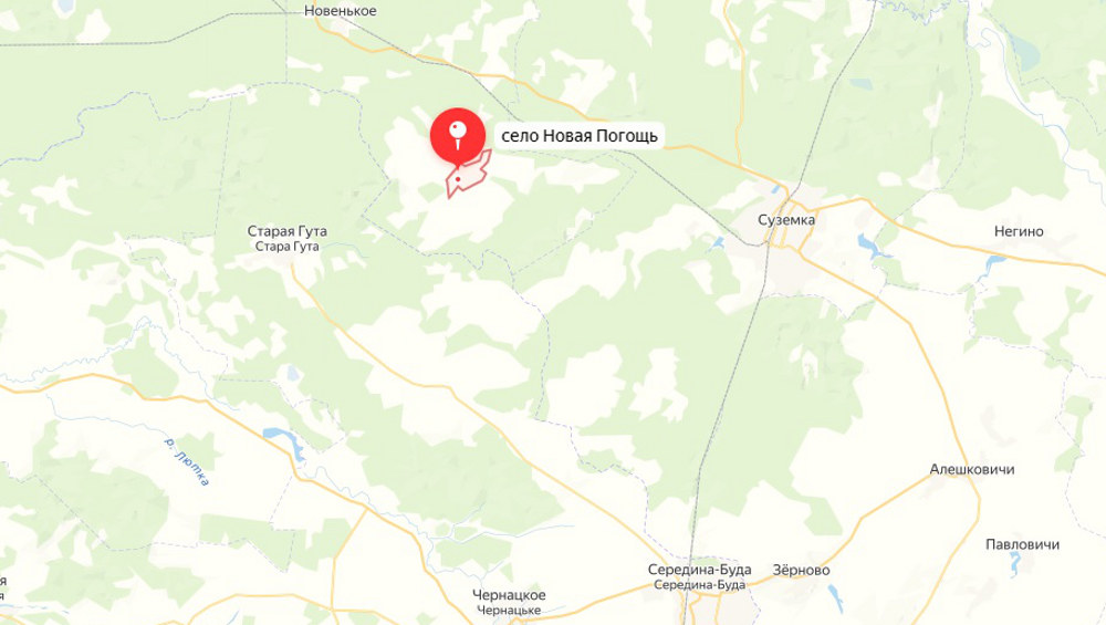 В Суземском районе Брянской области жители сообщили об обстреле ВСУ села Новая Погощь