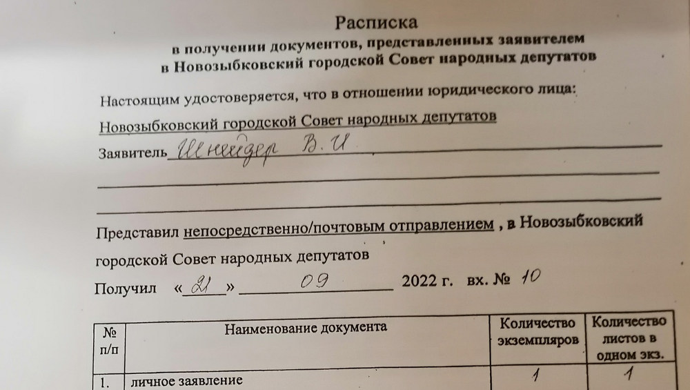 За пост главы администрации города Новозыбкова будут бороться более 10 кандидатов