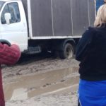 В брянской Трыковке из-за дождей опять развезло дороги