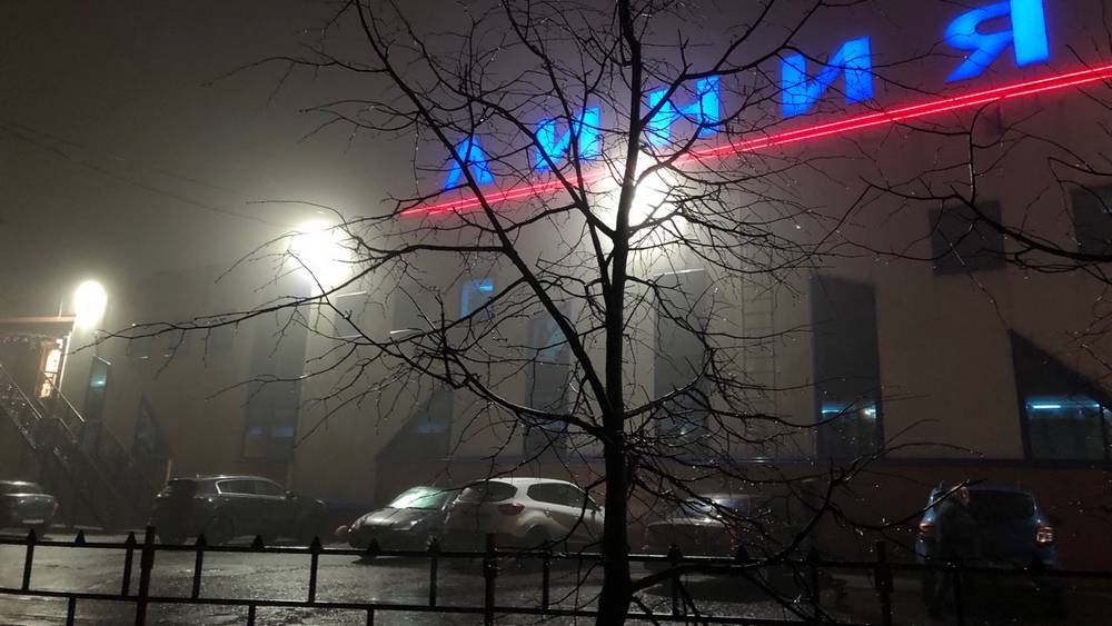 В Брянской области вечером опустился густой туман
