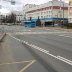 В Брянске дорожники завершили первый этап капремонта улицы Крахмалёва