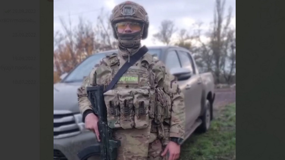 Военнослужащий из Брянской области записал видеообращение к своим товарищам