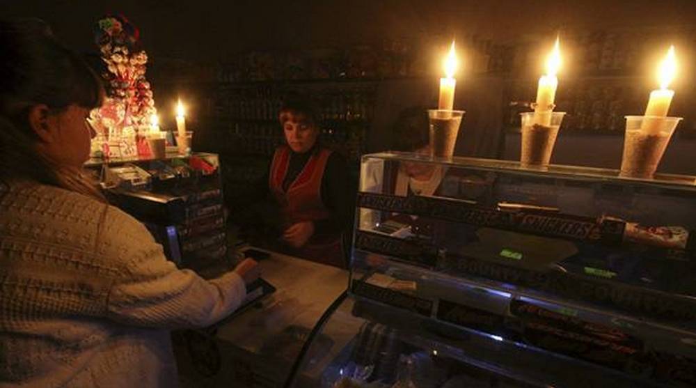 На Украине наступила катастрофа для половины магазинов и АЗС, оставшихся без света