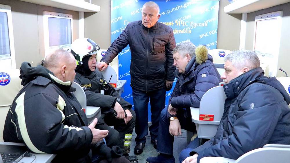 Брянский губернатор Богомаз сообщил о выезде к месту пожара на нефтебазе под Суражом