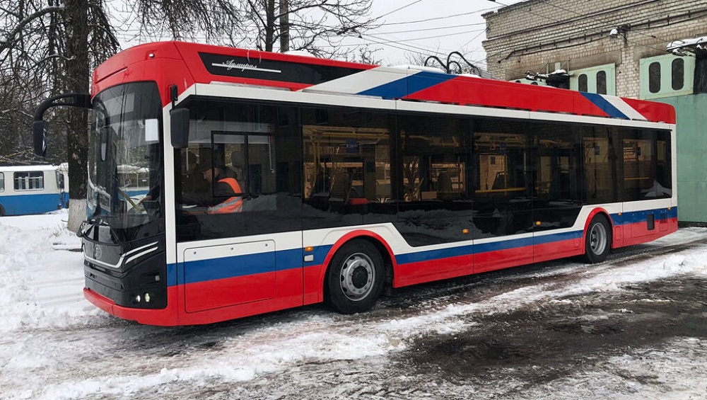 Жителей Брянска с 1 января будут возить троллейбусы «Адмирал» с системами подсчёта пассажиров