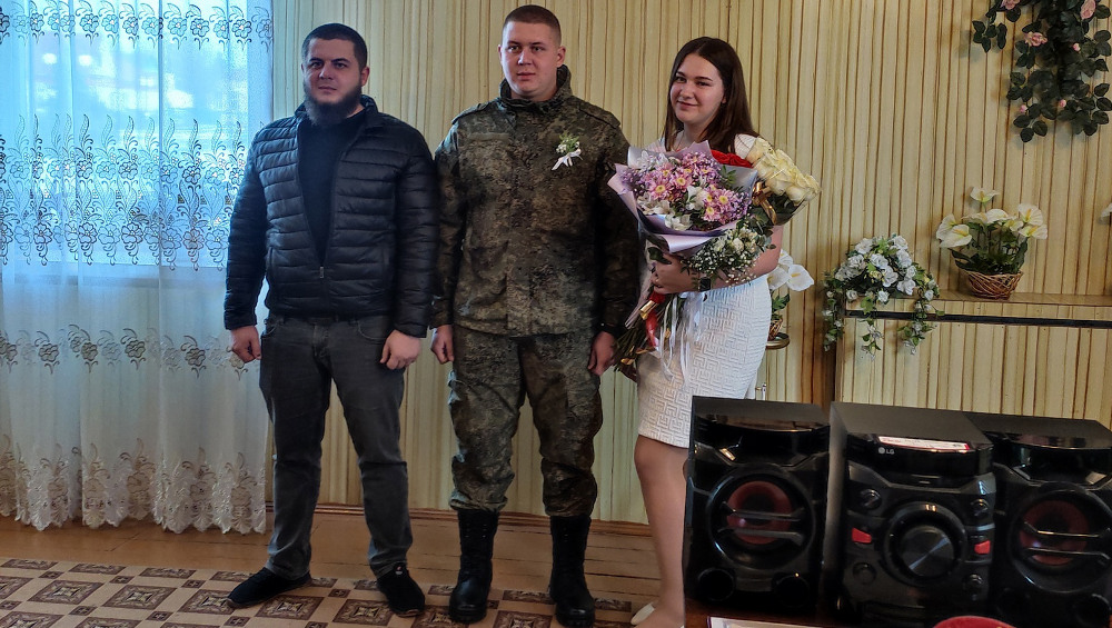 Мобилизованного из Брянской области отпустили в отпуск для регистрации брака