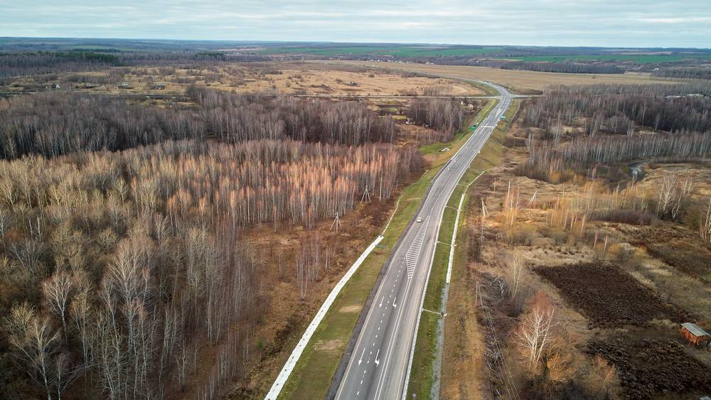 Двадцать километров федеральной трассы Р-120 от Брянска до Орла расширят до четырех полос
