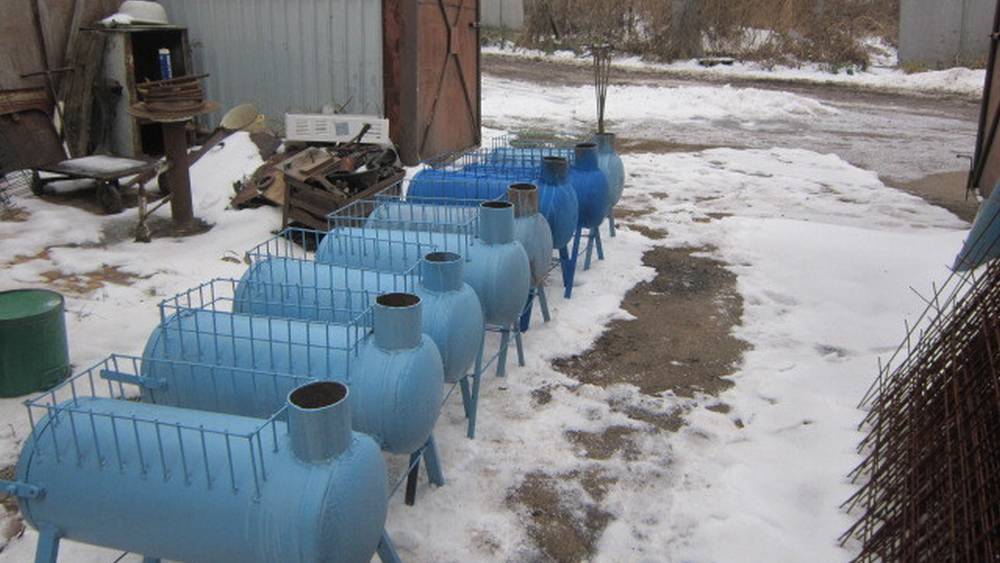 Казаки из Севска Брянской области изготовили 9 печек для братьев в луганской Брянке