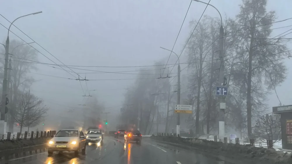 Из-за тумана и ветра в Брянской области объявлен жёлтый уровень погодной опасности