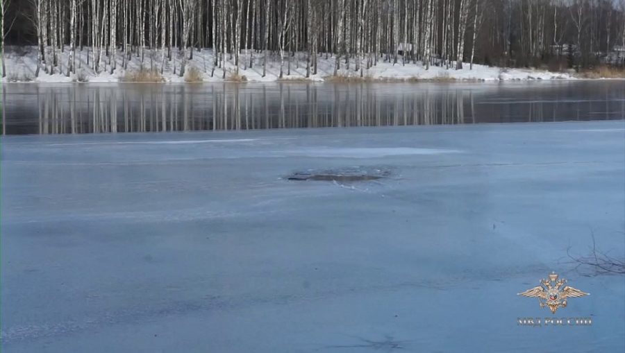В Дубровском районе сотрудники полиции спасли от гибели провалившегося под лёд рыбака