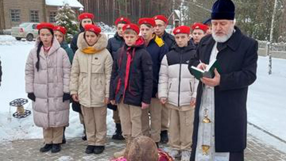 В Жуковке перезахоронили останки четырех неизвестных воинов Красной армии