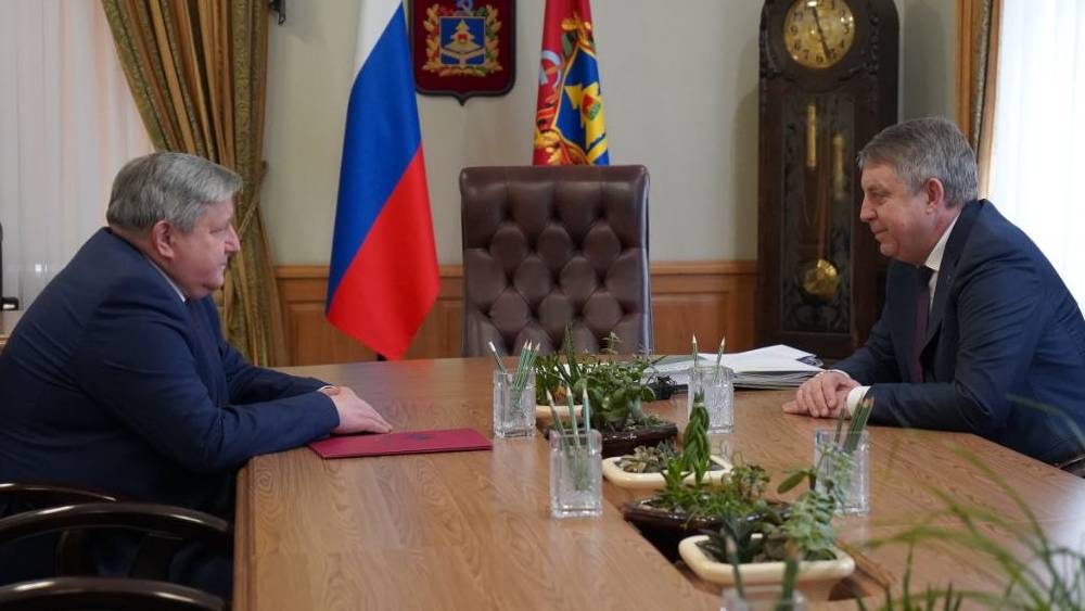 Богомаз встретился с зампредседателя Российского военно-исторического общества Овсиенко
