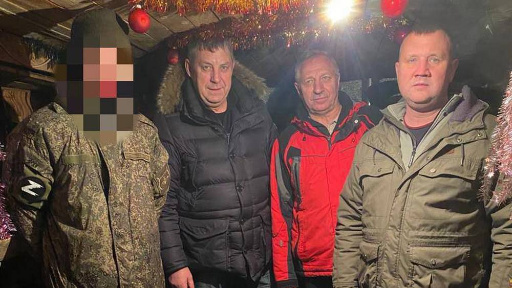 Брянский губернатор Александр Богомаз навестил военнослужащих на границе