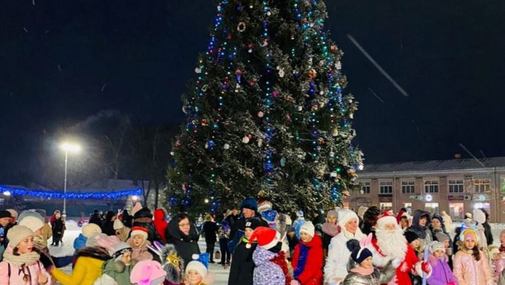 В Брянской области лучшими признали новогодние елки в Стародубе и Мглине
