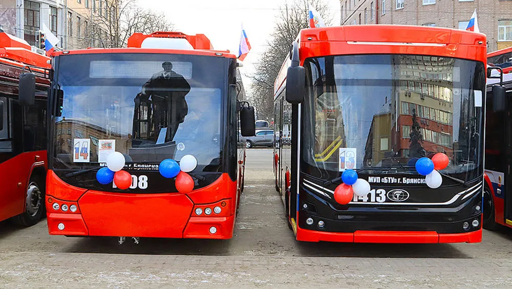 В Брянске с начала 2023 года пассажиропоток в троллейбусах вырос на 30 процентов