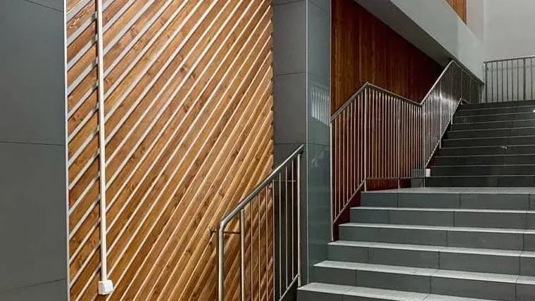 Реечные перегородки из дерева и МДФ