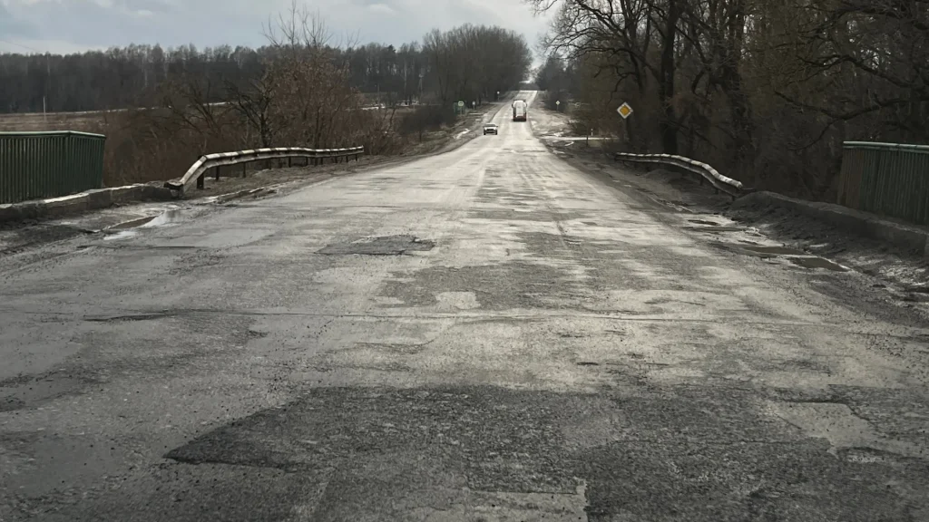 Внезапная оттепель показала брянским водителям разбитые дороги региона