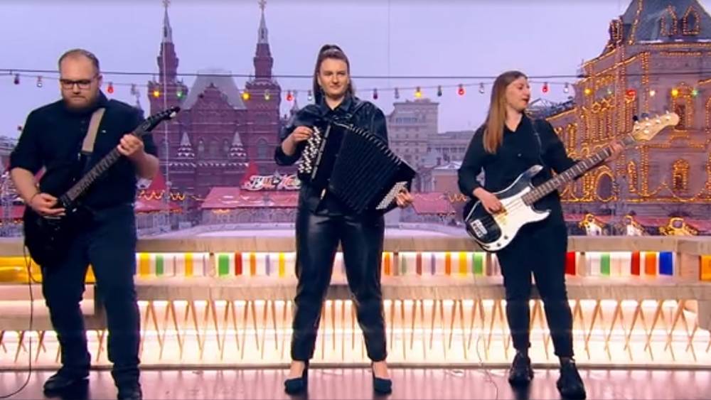 Брянская группа New Beat выступила на Первом канале в передаче «Доброе утро»
