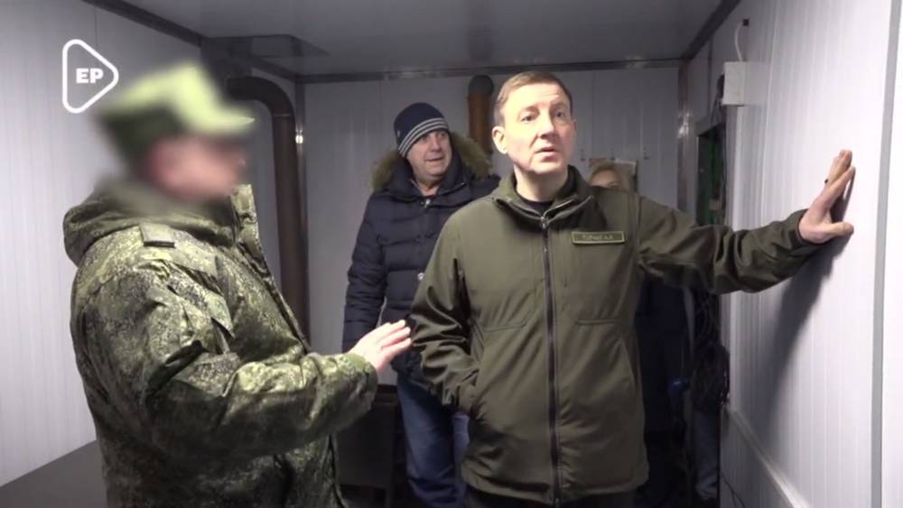 Появились кадры линии обороны в Брянской области на границе с Украиной