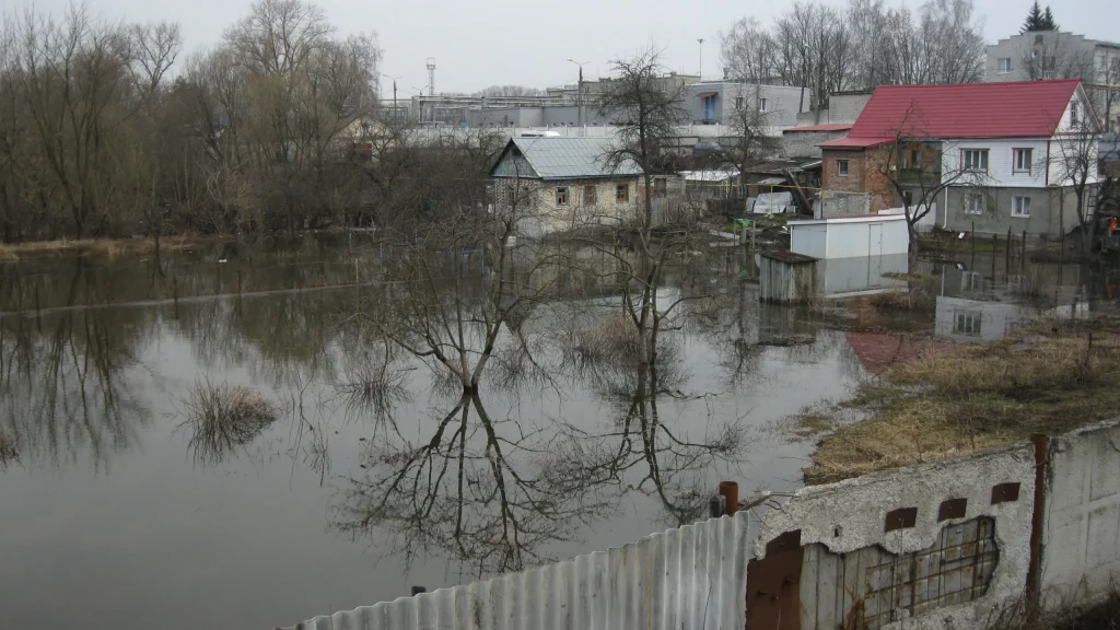 Эксперты заявили о риске подтопления объектов инфраструктуры в Брянской области