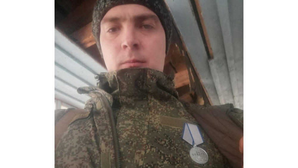 Военнослужащий из Брасова Игорь Кулаков за участие в СВО получил три боевые награды