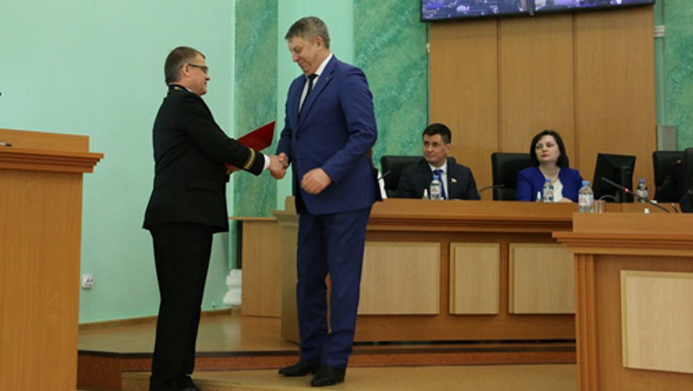 Брянский губернатор Богомаз награжден медалью судебного департамента при Верховном суде