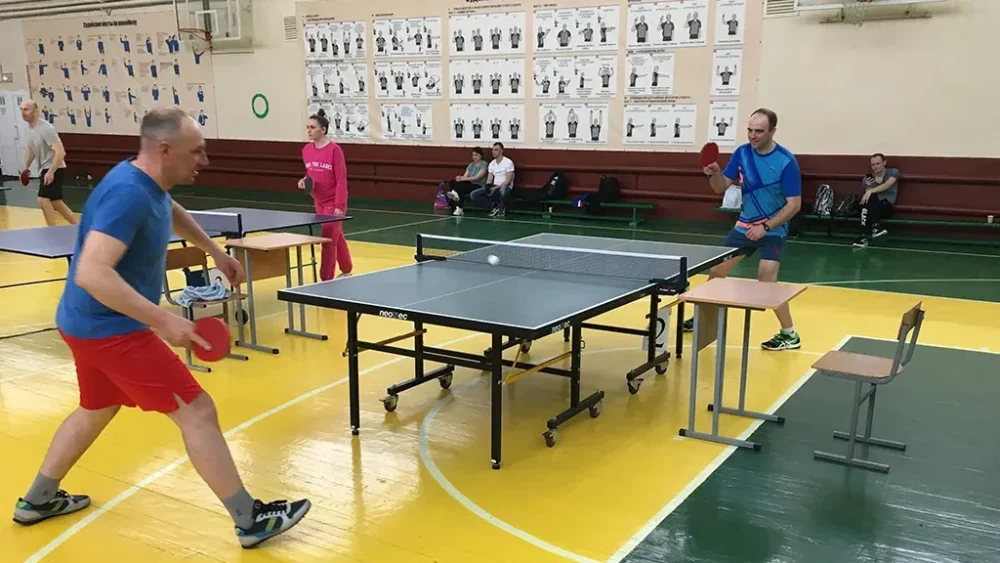 В региональном УФСИН среди сотрудников учреждений проведены соревнования по настольному теннису