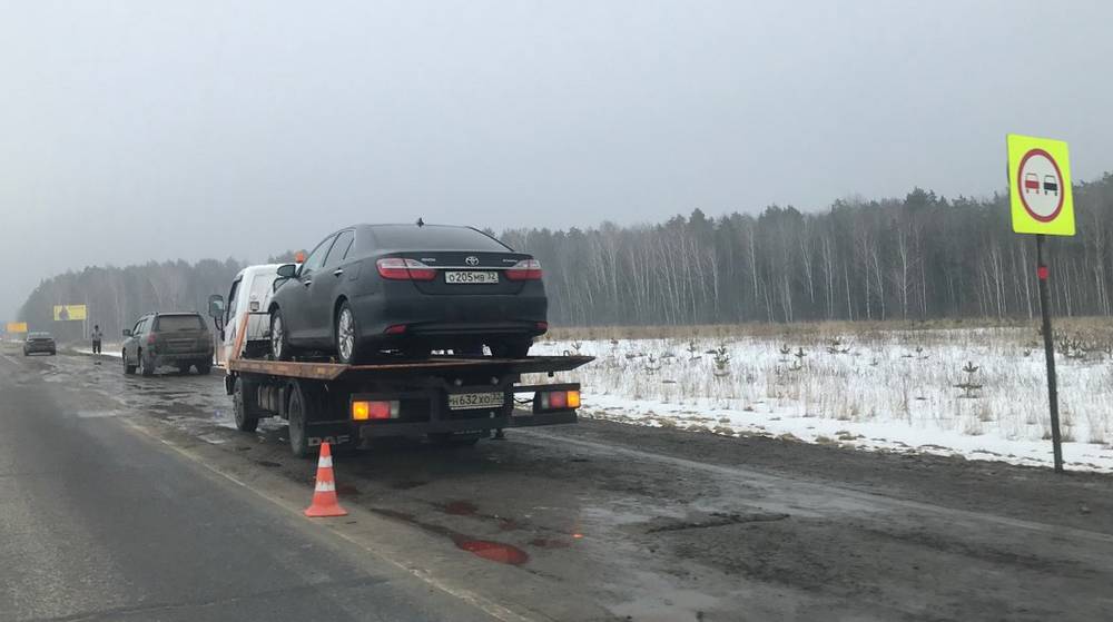 В Брянской области на трассе «Украина» произошло серьезное ДТП с двумя автомобилями