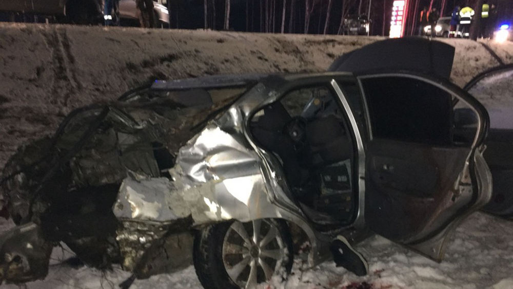 Под Брянском при столкновении двух легковых автомобилей погиб 43-летний водитель