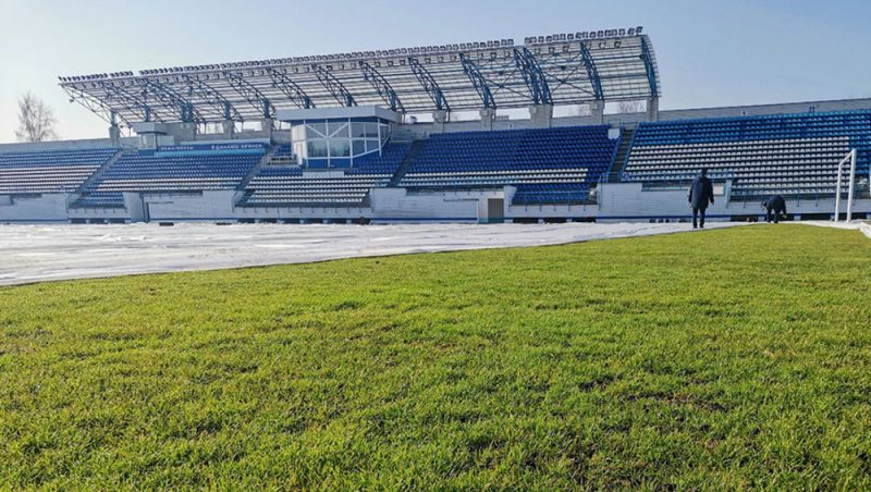 Комиссия ФНЛ перед стартом сезона одобрила футбольное поле на брянском стадионе «Динамо»