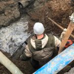 В Фокинском районе за 16 млн рублей Брянска построили канализационные сети на 5 улицах