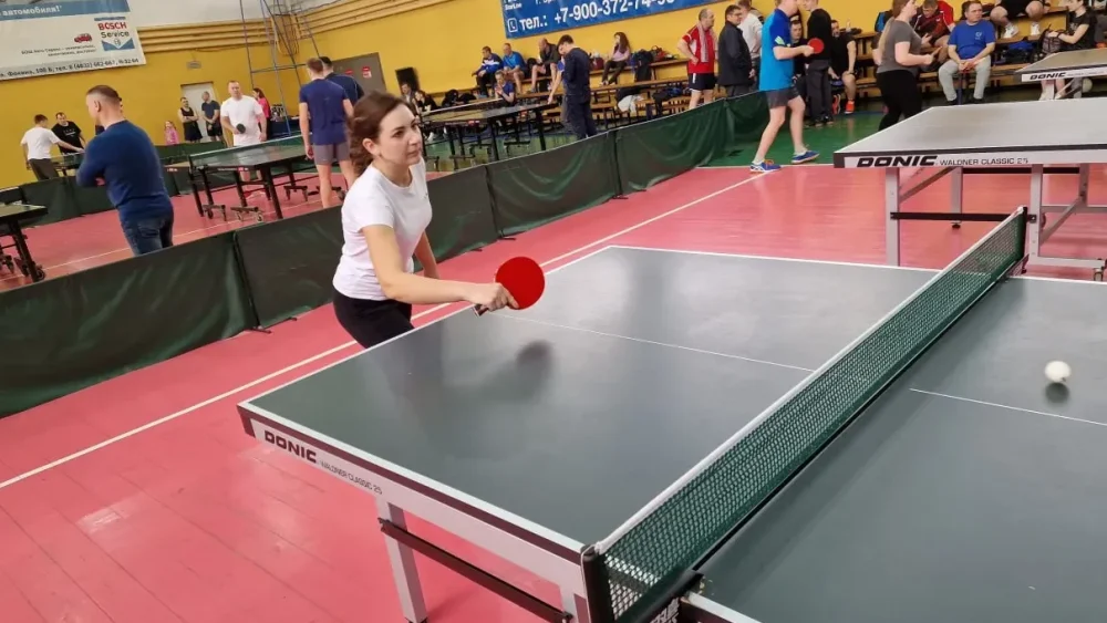 Брянские судьи заняли первое место в областном чемпионате «Динамо» по настольному теннису
