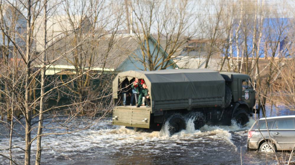 В Брянской области к 31 марта из-за весеннего половодья затопило 644 дома и пять дорог