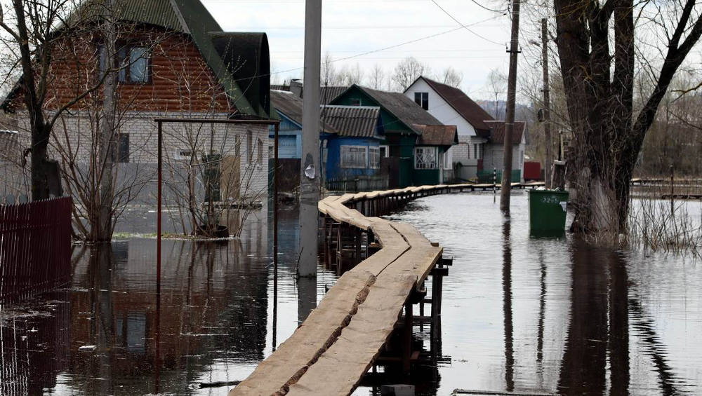 В Брянске из-за паводковой ситуации введён режим повышенной готовности