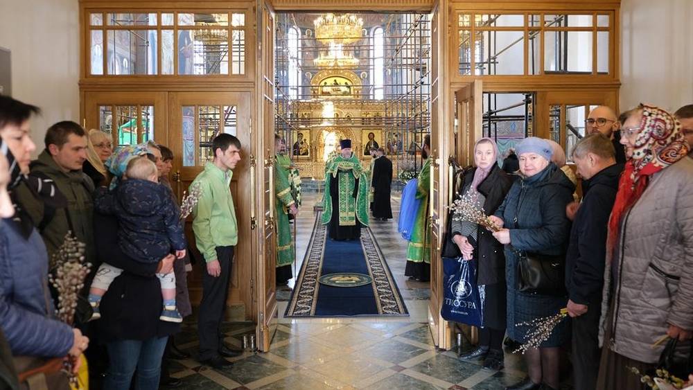 В Брянской области православные христиане 9 апреля празднуют Вербное воскресенье
