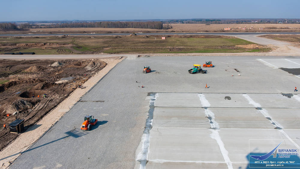Появились масштабные фото реконструкции брянского аэропорта