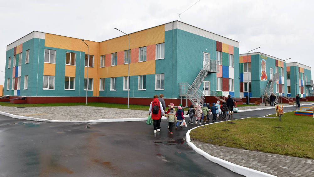 В Почепе открыл свои двери для 200 малышей построенный комплексный детсад