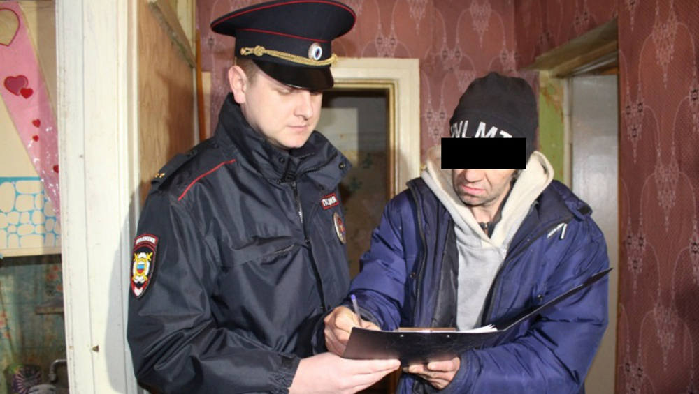 В Брянской области полиция за 5 дней навестила более 1470 имеющих судимости лиц