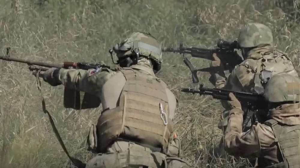 Опубликовано видео боя российского спецназа с украинскими диверсантами в Брянской области