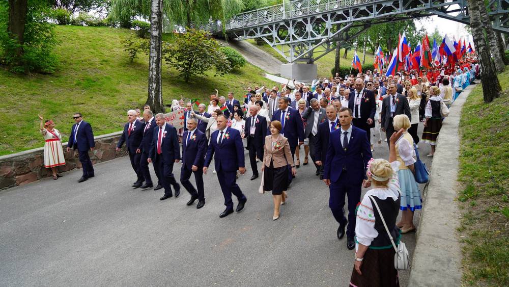 Жители Брянской области стали участниками фестиваля «Славянское единство» в Гомеле