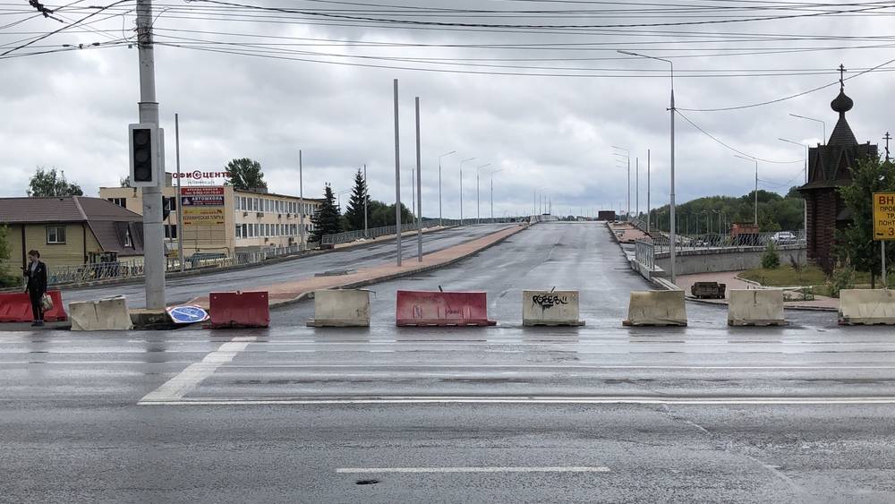 В Брянске Славянский мост соединили с дорогой на улице Калинина
