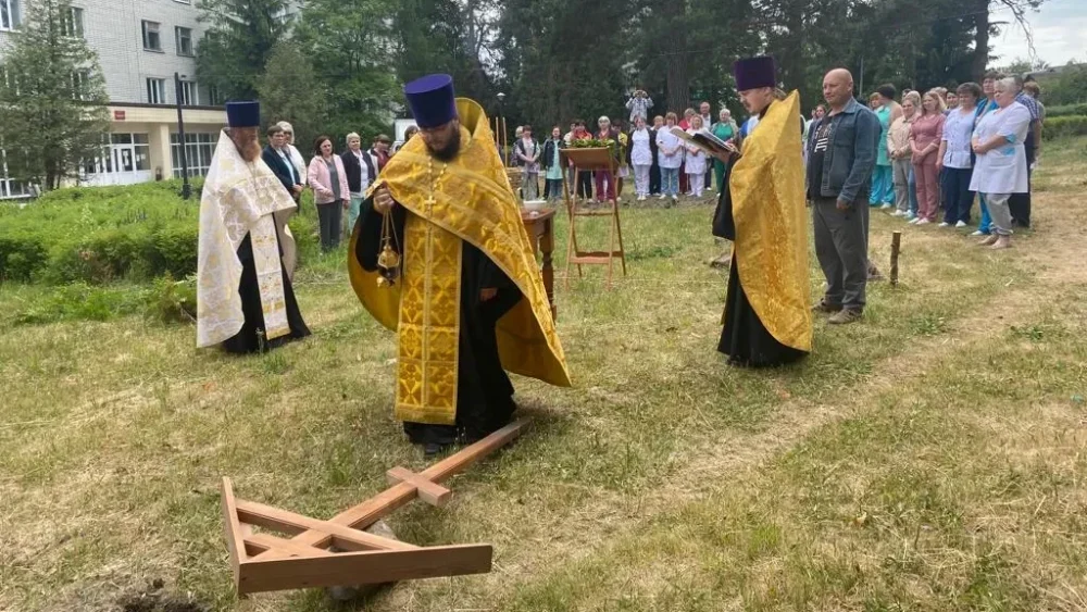 На территории больницы в Навле Брянской области построят храм во имя Святителя Луки