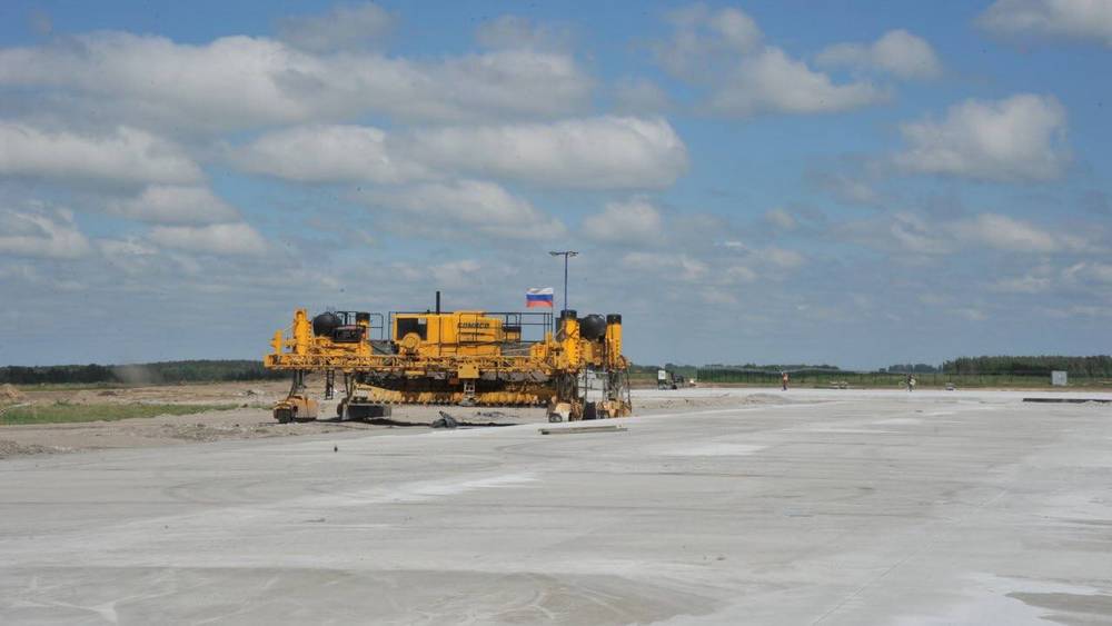 В международном аэропорту «Брянск» завершена реконструкция взлетно-посадочной полосы