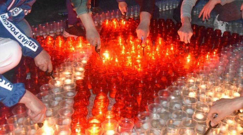 Жители Брянска вечером 21 июня зажгут «Свечу памяти» на площади Воинской славы