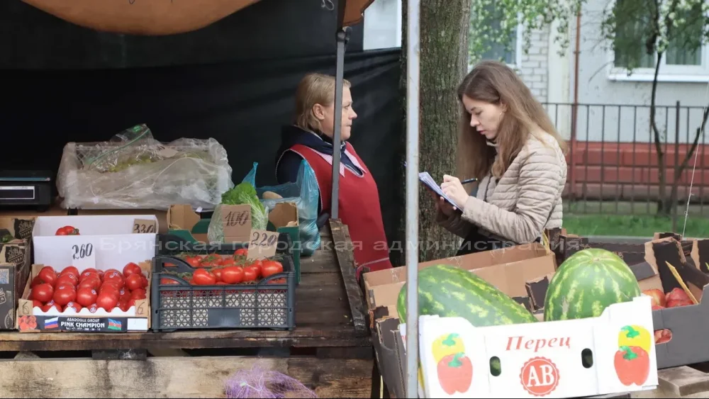 В Брянской мэрии сообщили о неравной борьбе с нелегальными уличными торговцами