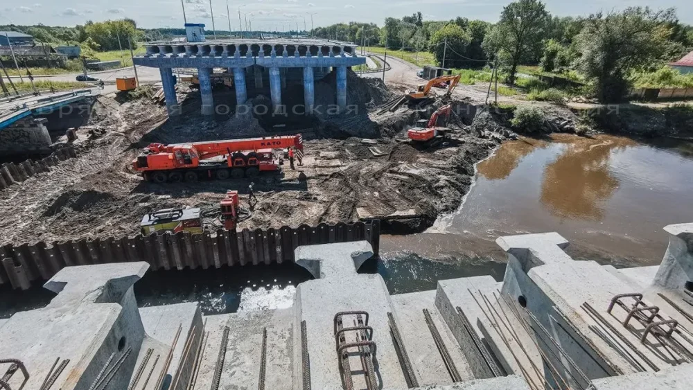 Строители Славянского моста в Брянске нашли «клад»
