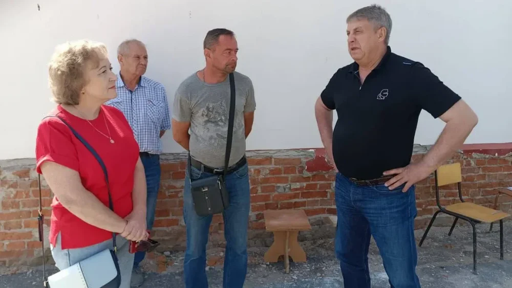 Брянский губернатор рассказал об угрозе срыва сроков ремонта школа в Унече